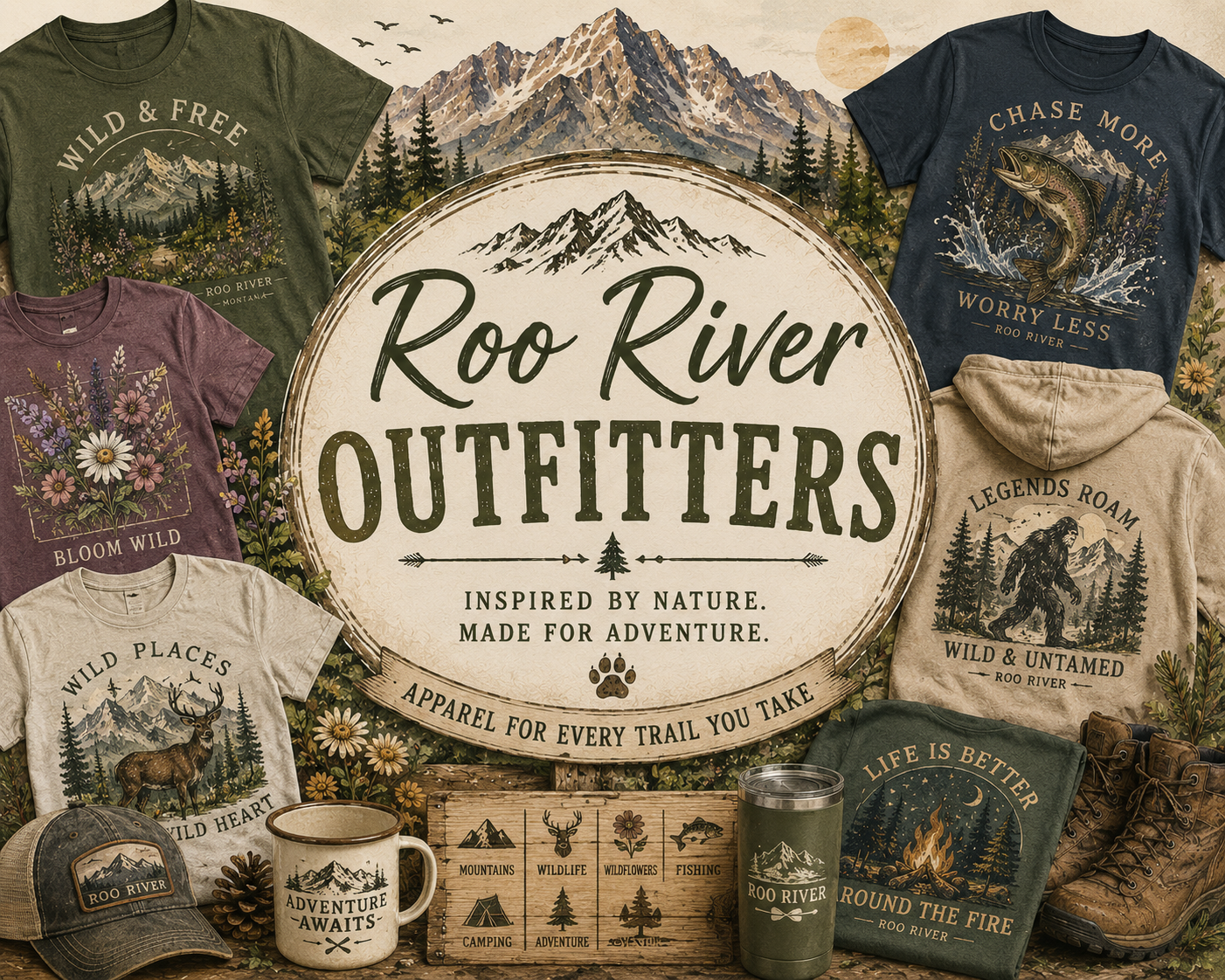 Roo River Outfitters - Apparel