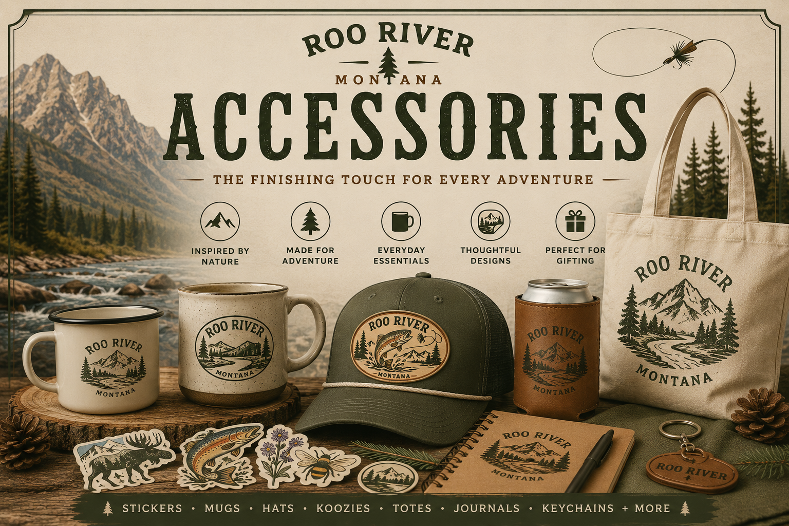 Roo River Accessories Collection