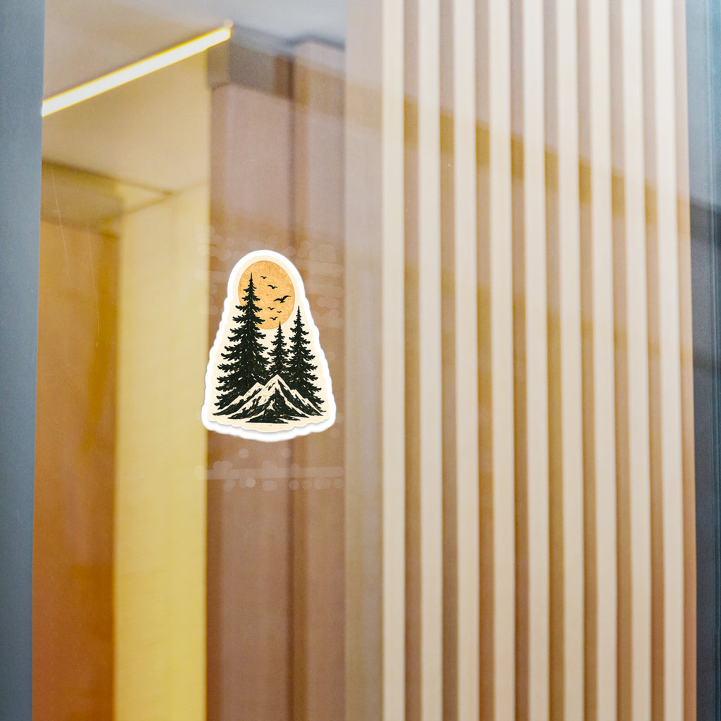 Mountain Pines Sticker — 3 inch Matte