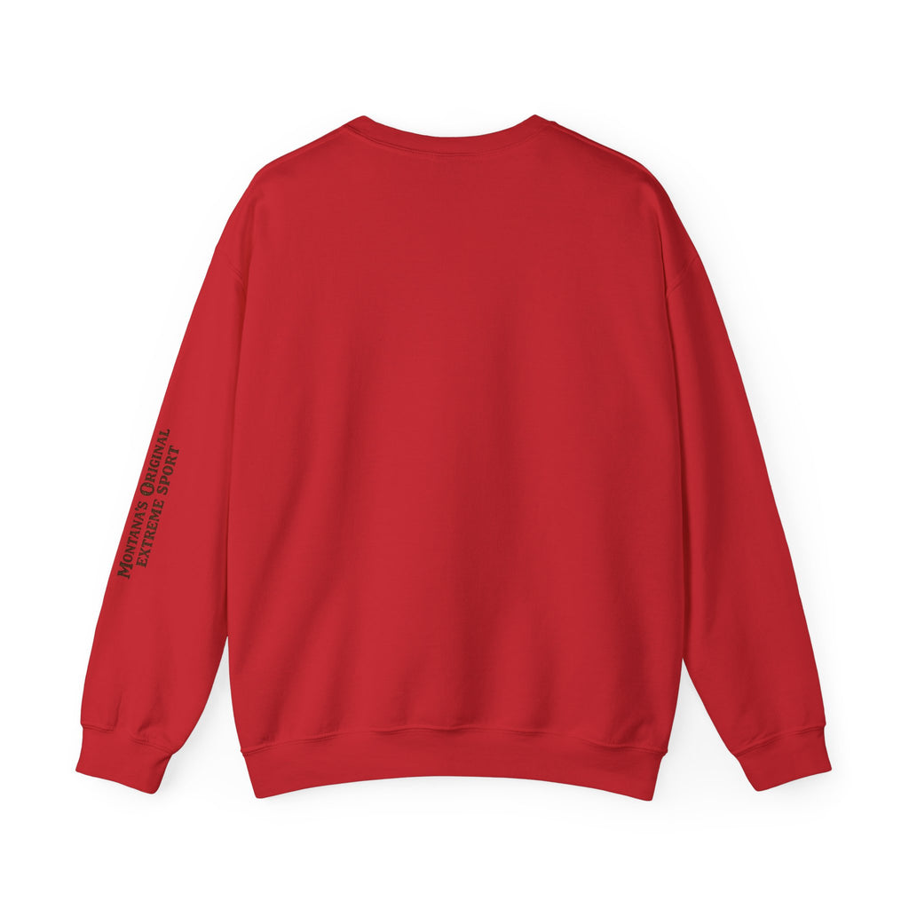 Wild Rides, Wilder Legends Crewneck Sweatshirt — Vintage Bear Rider Graphic