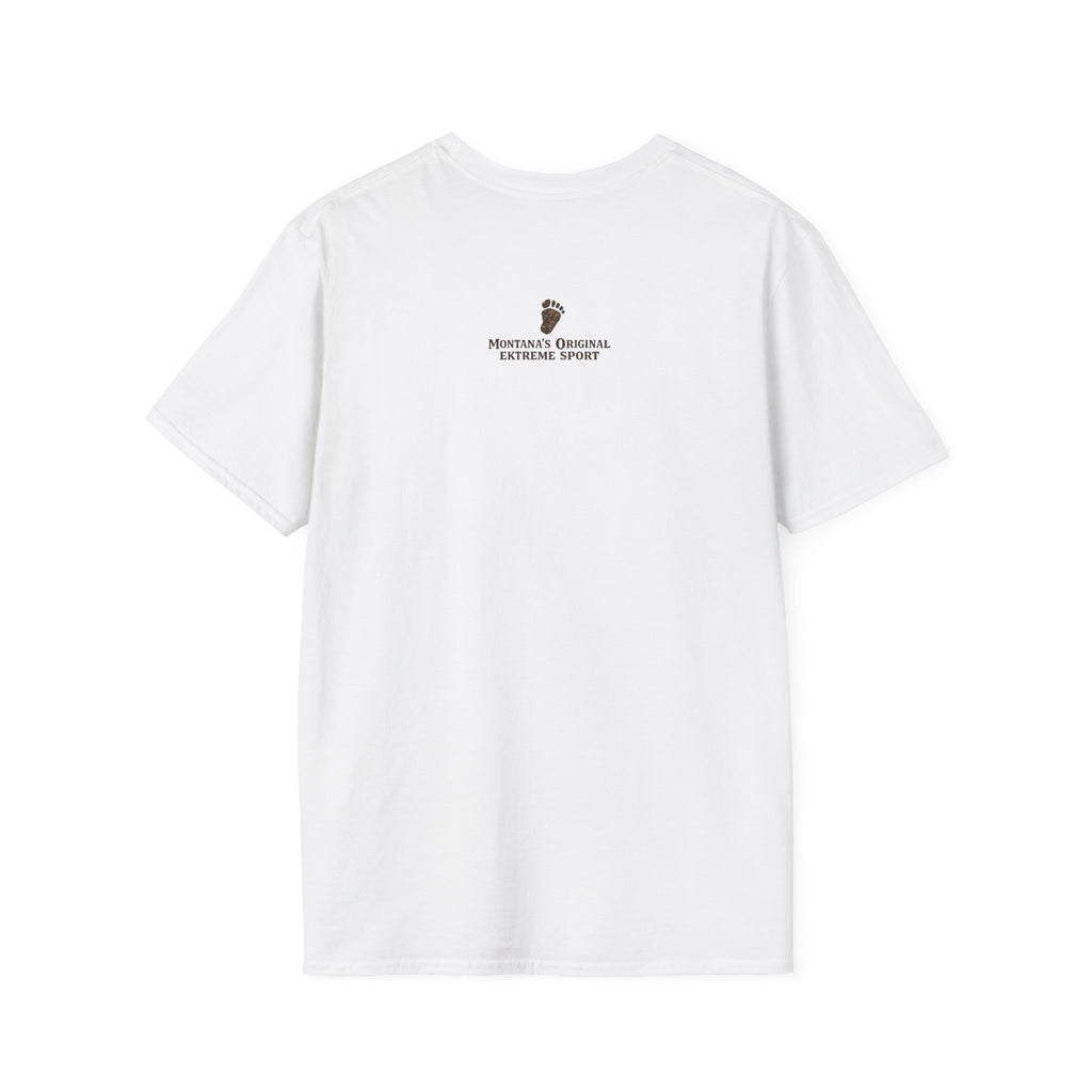 Wild Rides, Wilder Legends — Sasquatch Bison RiderGraphic Tee