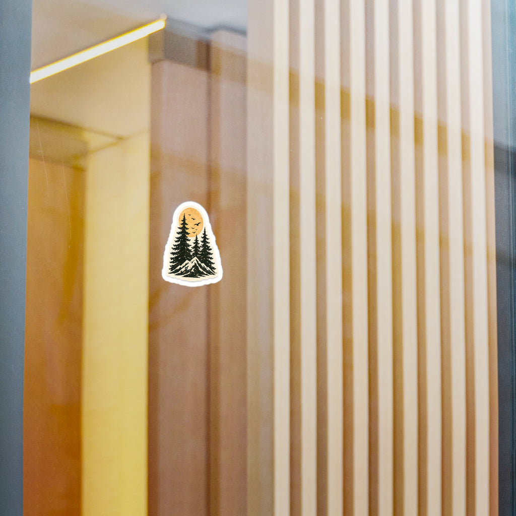 Mountain Pines Sticker — 3 inch Matte