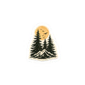 Mountain Pines Sticker — 3 inch Matte
