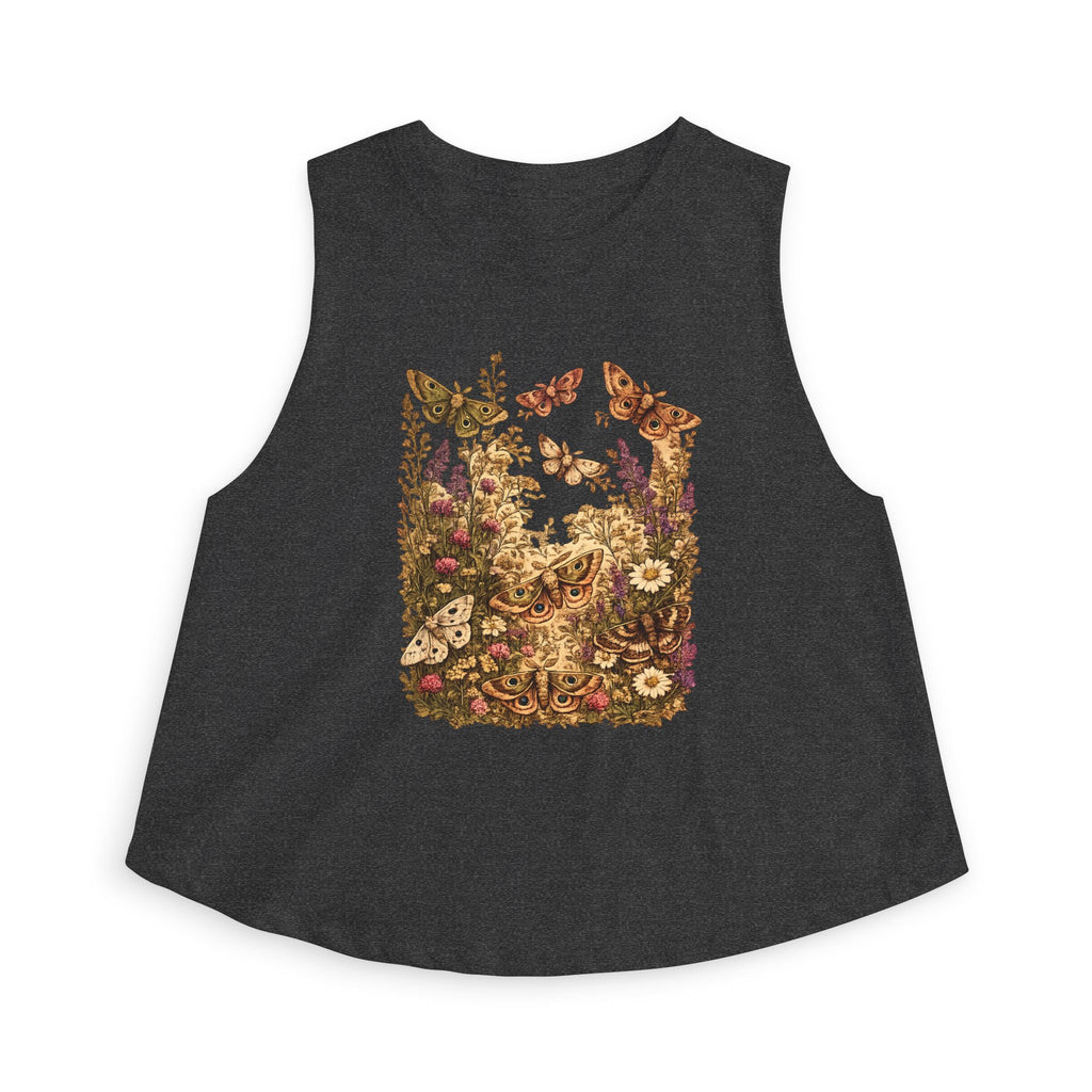 Floral Butterfly Garden Crop Top