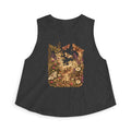 Floral Butterfly Garden Crop Top
