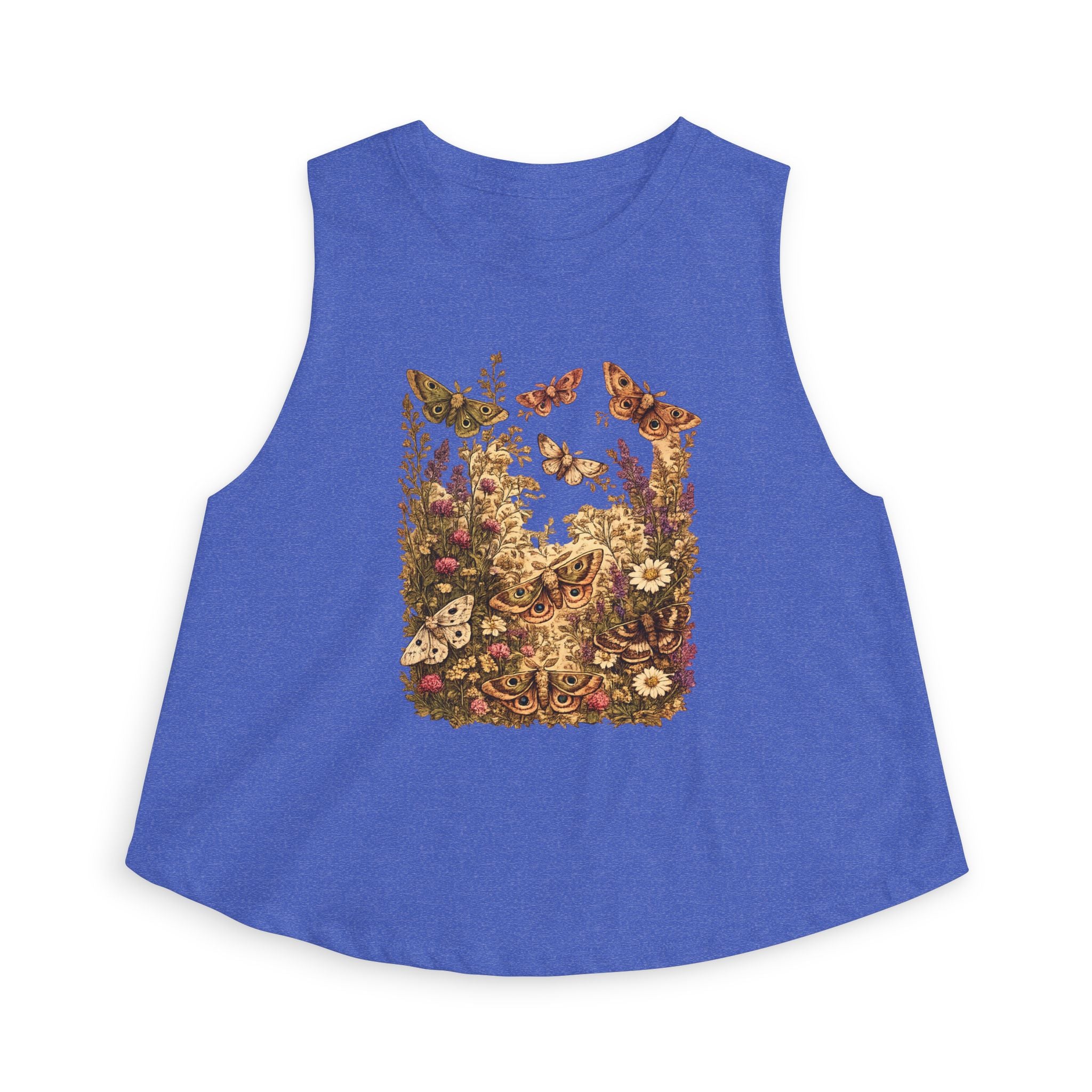 Floral Butterfly Garden Crop Top