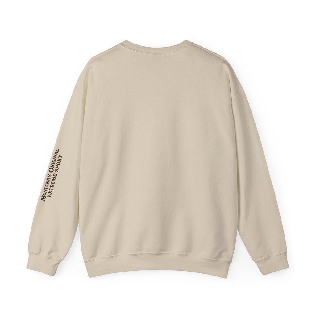 Wild Rides, Wilder Legends Trout Rider Crewneck Sweatshirt