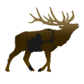 Backcountry Bull Elk Sticker