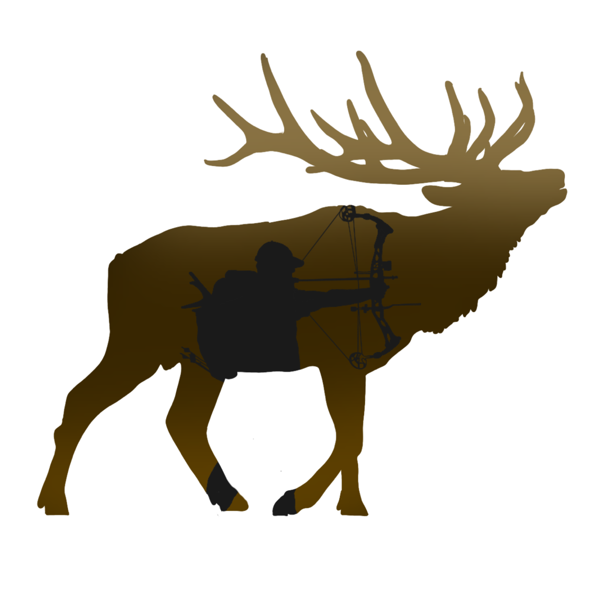 Backcountry Bull Elk Sticker