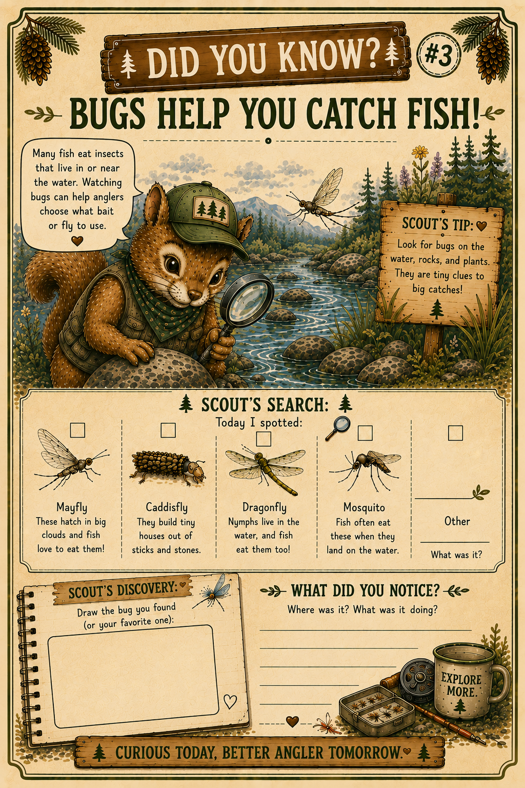 My Fishing Adventures: A Roo River Outdoor Journal