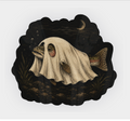 Ghost Trout Sticker - 3 inch Glossy
