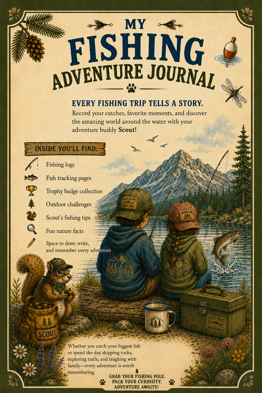 My Fishing Adventures: A Roo River Outdoor Journal