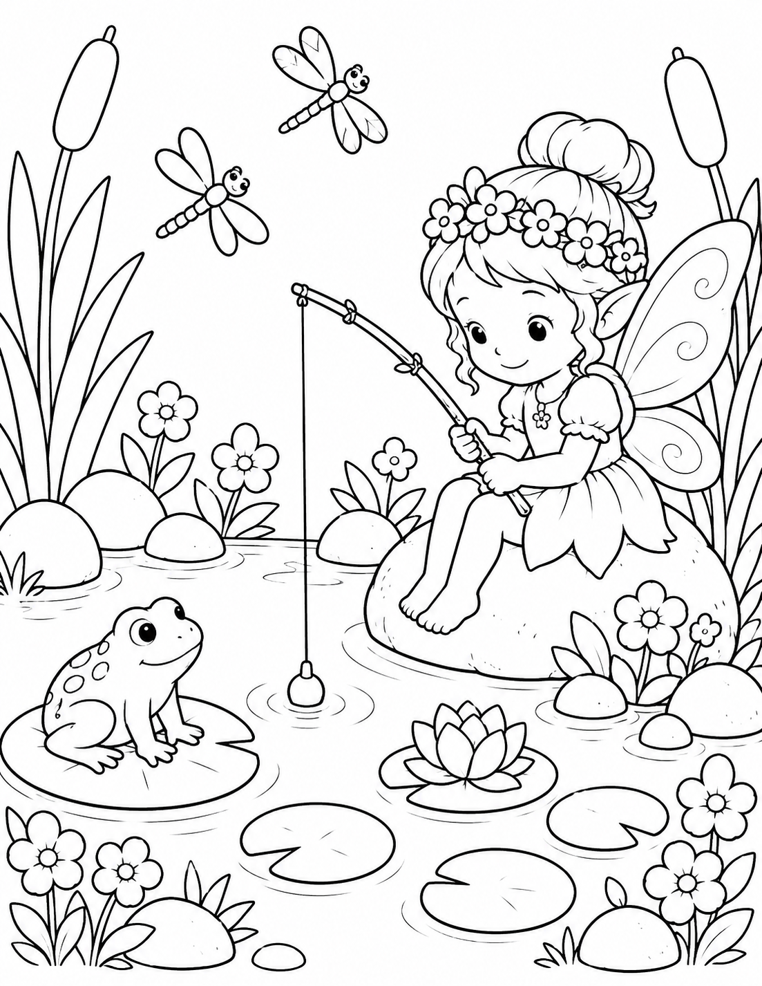 Roo's Fairy Garden: My First Coloring Book
